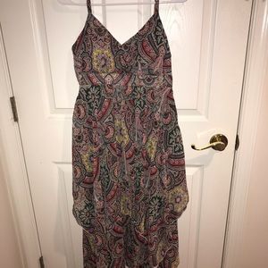 Paisley chiffony dress
